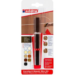 edding 8901/1 Reparatiewas voor meubels blister - kleur: oud vurenhout