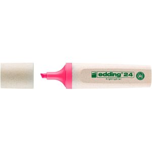 4-24009 Textmarker 24 EcoLine pink Strichbreite 2-5 mm Keilspitze - Edding