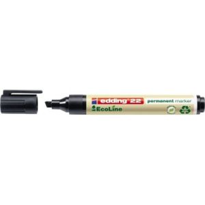 Edding - 22 Ecoline - Permanent Marker - Zwart - 1-5mm