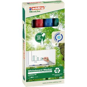 Whiteboardmarker 29 EcoLine 1-5mm farbig sortiert 4 St./Pack.