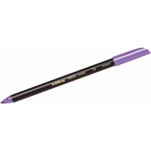 Fasermaler 1200 metallic violett metallic Strichbreite 1-3 mm Rundspitze