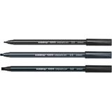 Edding Kalligrafie-Stift edding 1255 3 Strichbreiten karmesin VE=3 Stü