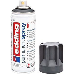 Edding Acryl-Farblack Permanentspray anthrazit seidenmatt