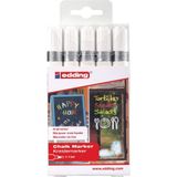 Krijtstift Edding 4095 Rond Wit 2-3mm Etui à 5st