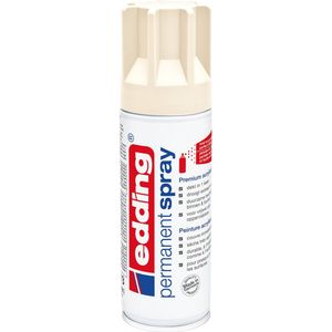 edding Permanent Spray Mat - Licht Ivoorkleurig (Ral 1015) 200 ML Kleur - Spuitbussen - Verfwinkel is tot 50% goedkoper