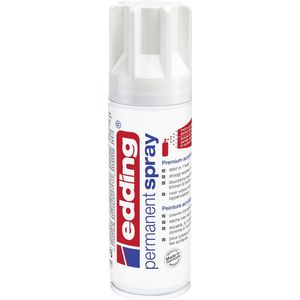 edding 5200 permanent spray - 200 ml - glans - verkeerswit