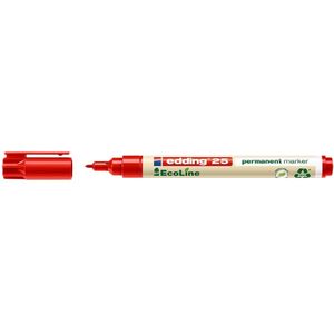 edding EcoLine Permanent-Marker '25' rot