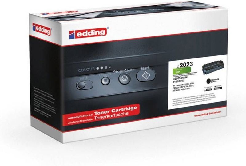Edding Toner kompatibel mit HP CE505X black