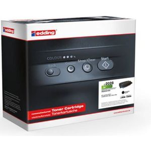 Edding - Toner - Compatibel Zwart - Vervangt HP 55X - 12500 Bladzijden