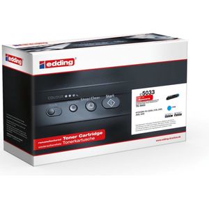 Edding Toner vervangt Kyocera TK-590C Compatibel Cyaan 5000 bladzijden edding 5033