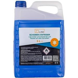 D.LINE Ruitenontdooier 5 liter, lost veilig en snel ijs en rijp op alle ruiten, navuldoos (1)