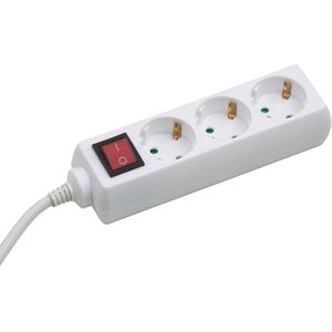 Meister Stekkerdoos 3+Schakelaar 1,4M Wi - WU7430110
