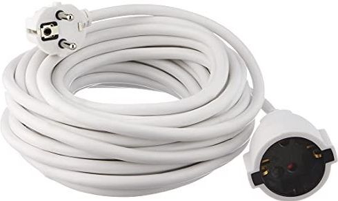 Meister - Verlengsnoer - Wit - H05VV-F 3G1,5mm² - 10 Meter