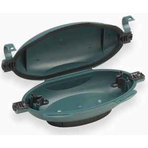 Kabelmof Safe Box IP55 - Groen - Voor Rechte en Hoek Stekker