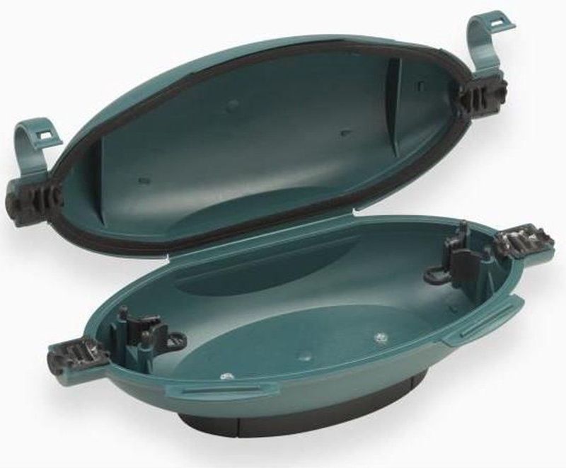 Kabelmof Safe Box IP55 - Groen - Voor Rechte en Hoek Stekker