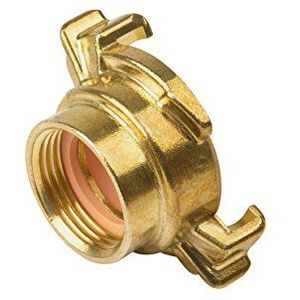 Meister Snelkoppeling schroefdraad ✓ messing ✓ geschikt voor drinkwater ✓ Bewezen kwaliteit ✓ Slangkoppeling | slangaansluiting IG 3/4 inch messing