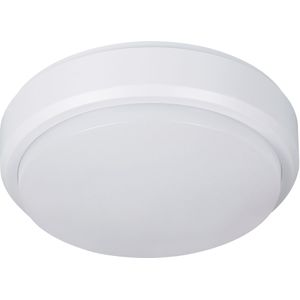 Müller-Licht Led-plafondlamp voor vochtige ruimtes en scheidingswanden, kunststof, wit, 17,5 x 17,5 x 6,4 cm, 9 W, 230 V