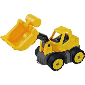 Big Power-Worker Mini-wiellader, geschikt als zandspeelgoed en voor kinderkamer, banden van zacht materiaal, perfect voor onderweg, voor kinderen vanaf 2 jaar