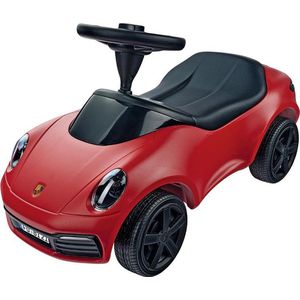 simba Big - Porsche 911 auto – kinderdrager – claxon en stuur – zitting van leer – vanaf 18 maanden – 800056353