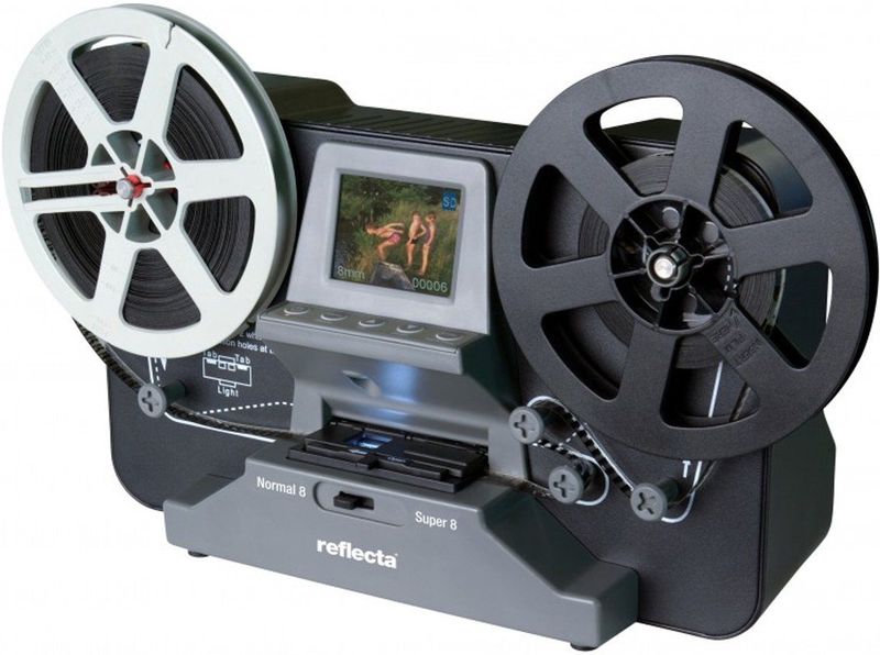 Reflecta Film Scanner Super 8 & Normal 8 - Eenvoudige Digitalisering in HD