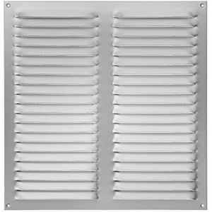 Upmann 54604 weerbestendig rooster 300x300 aluminium geanodiseerd, met vliegenbescherming