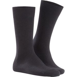 Kunert WOOL CARE  Heren Sokken - Black - Maat 43/46