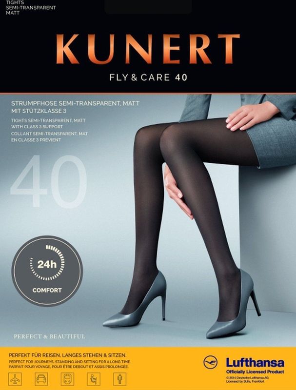 Comfortabele steunpanty Fly & Care 40 van KUNERT
