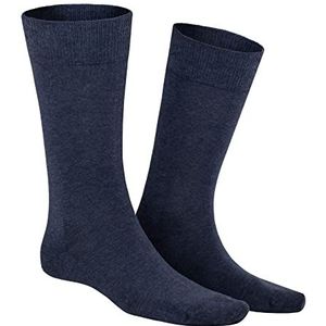 KUNERT Herensokken Richard drukvrije tailleband, Jeans gemêleerd. 8030, 43-46 EU