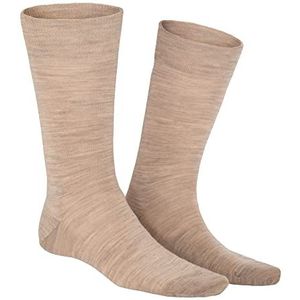 KUNERT Gary Klimaatregulerende sokken voor heren, beige gemêleerd., 47 EU