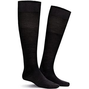 KUNERT heren kniekousen gary verwarmend, antraciet gemêleerd. 8130 liter, 39-42 EU