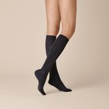 KUNERT WOOL CARE - Kniekousen - Grijs - Merinowol - 1 Paar