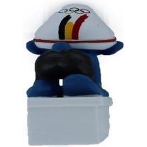 Schleich Smurfen - Olympische team Zwemmer 2012- limited edition - 40266