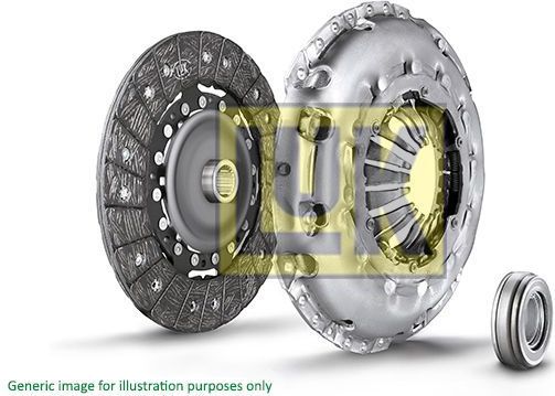 LuK Koppelingsset VW,AUDI 624 3045 00 0A3141165,01E141165D,012141165A 012141165B,0B4198165A,0B1141165,012141165D,013141165,01E141165A,012141165C