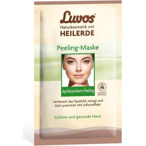 Luvos - Crememasker - Peeling - 2 x 7.5ml - Natuurlijke Ingrediënten