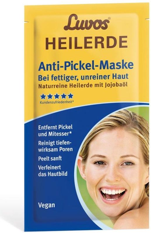 Luvos - Heilaarde Gezichtsmasker - Onzuivere Huid - 15 Sachets