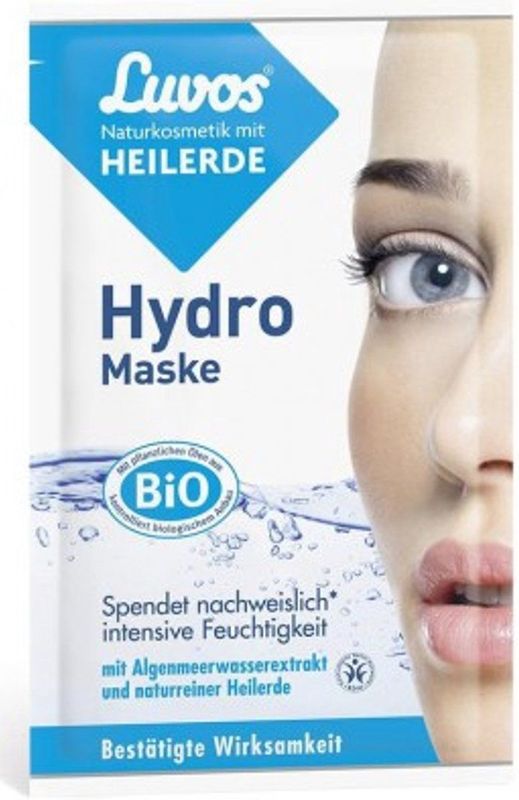 Luvos - Hydro - Gezichtsmasker - 7.5 ml - 2 Stuks