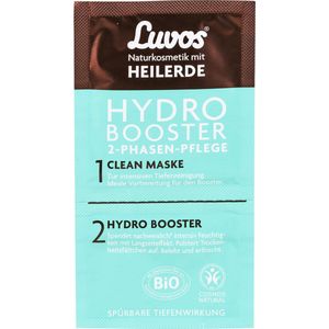 Luvos - Masker Hydro Booster - Gezichtsmasker - 2 Stappen - Vegan