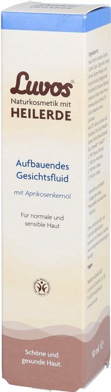 Luvos - Gezichtsfluide - Abrikozenpitolie - Natuurlijke Voeding