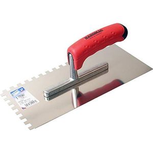 Haromac ERGO TOP, 125130087, stijltang 8x8 mm getand, roestvrij, met 2-componenten soft-grip