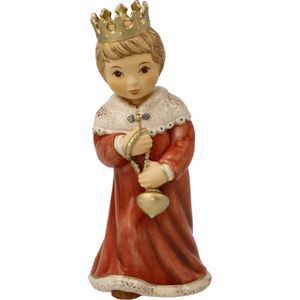 Goebel - Kerst - Decoratief Beeld / Figuur Kerststal Melchior - Aardewerk - 12cm