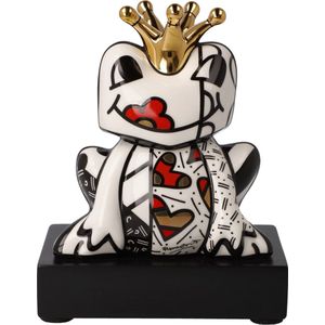 Britto - Golden Prince - Beeldje - Zwart - Porselein - Gelimiteerd