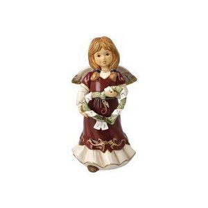 Goebel Engelfigur "Engel - Herzliche Weihnachtsmelodie - Jahresengel 2023, Höhe ca. 16 cm", Sammlerfigur, Weihnachtsfigur, Dekofigur aus Steingut, mit Zertifikat