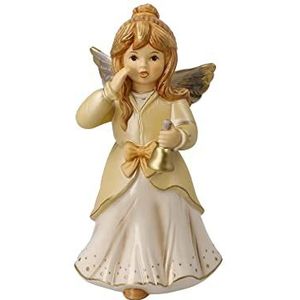 Goebel Kerstdecoratie engelfiguur gemaakt van porselein, afmetingen: 14,5 cm x 8 cm x 7,5 cm, 41-673-07-1