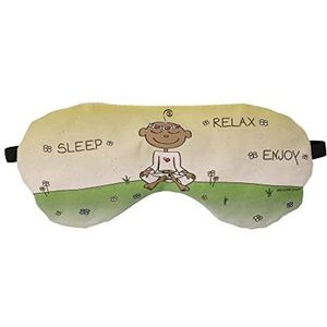 Slaapmasker De kleine yogi – Sleep Relax Enjoy