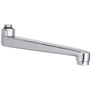 Grohe - Gussauslauf 3/4' mit Anschlagbegrenzung, Ausladung 185mm, Höhe 64mm, Chrom