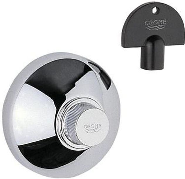 Unterputz-Ventil Oberbau Atlanta, für UP-Ventile, 1/2', 3/4', 1', Höhe 55mm, Chrom - Grohe