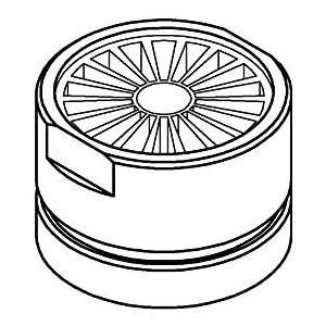 Grohe 46164000 straalregelaar, chroom