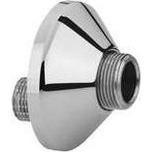 Grohe S-koppeling m. rozet per paar 3/8"x1/2" verstelbaarheid 10mm chroom