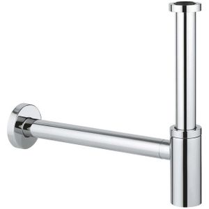 GROHE Universeel design sifon 1 1/4 met muurbuis en roset chroom