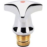 Grohe - Oberteil mit Trecorn Griff Markierung Rot 1/2', Chrom, 10 Stück